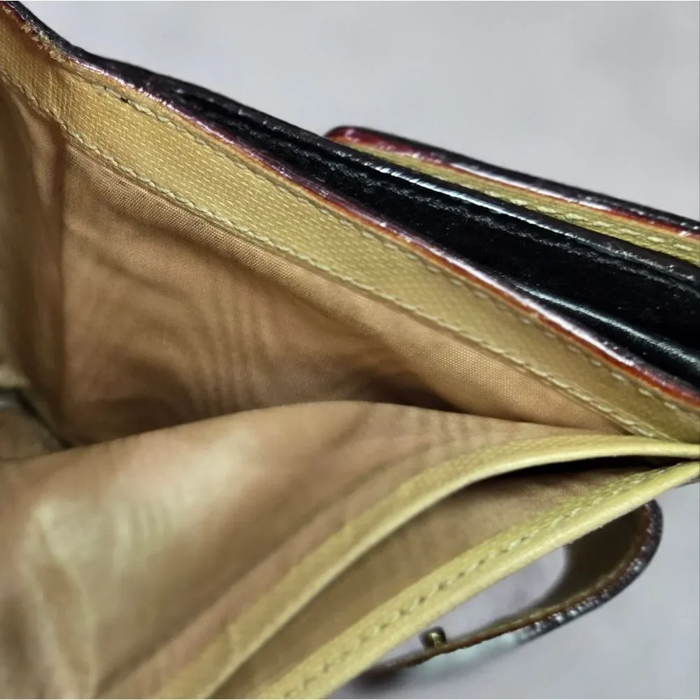 🐢 Vintage Kate Spade ♠️ wallet. Black and Tan